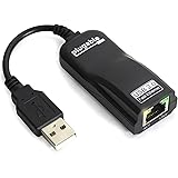 Plugable USB 2.0 to 10/100 Fast Ethernet LAN Wired Network Adapter for Macbook, Chromebook, Windows 10, 8.1 and Earlier, Surface Pro, Wii, Wii U, Linux (ASIX AX88772 chipset)