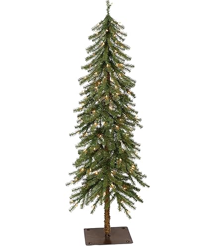 Amazon.com: Vickerman 7' Natural Alpine Artificial Christmas Tree