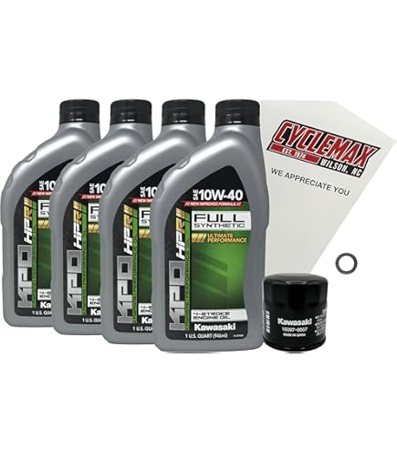 Amazon.com: Cyclemax Full-Synthetic KPO Oil Change Kit