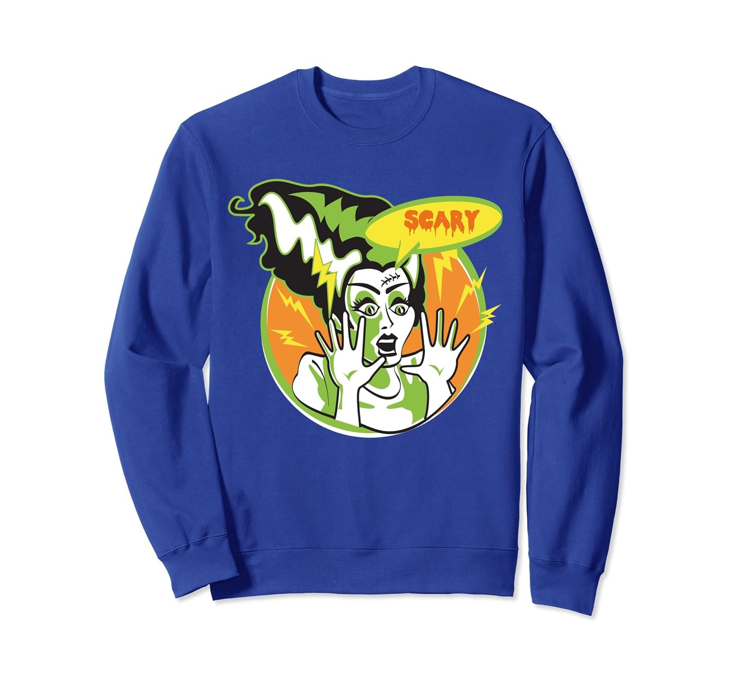 Scary Happy Halloween Sweatshirt- TPT