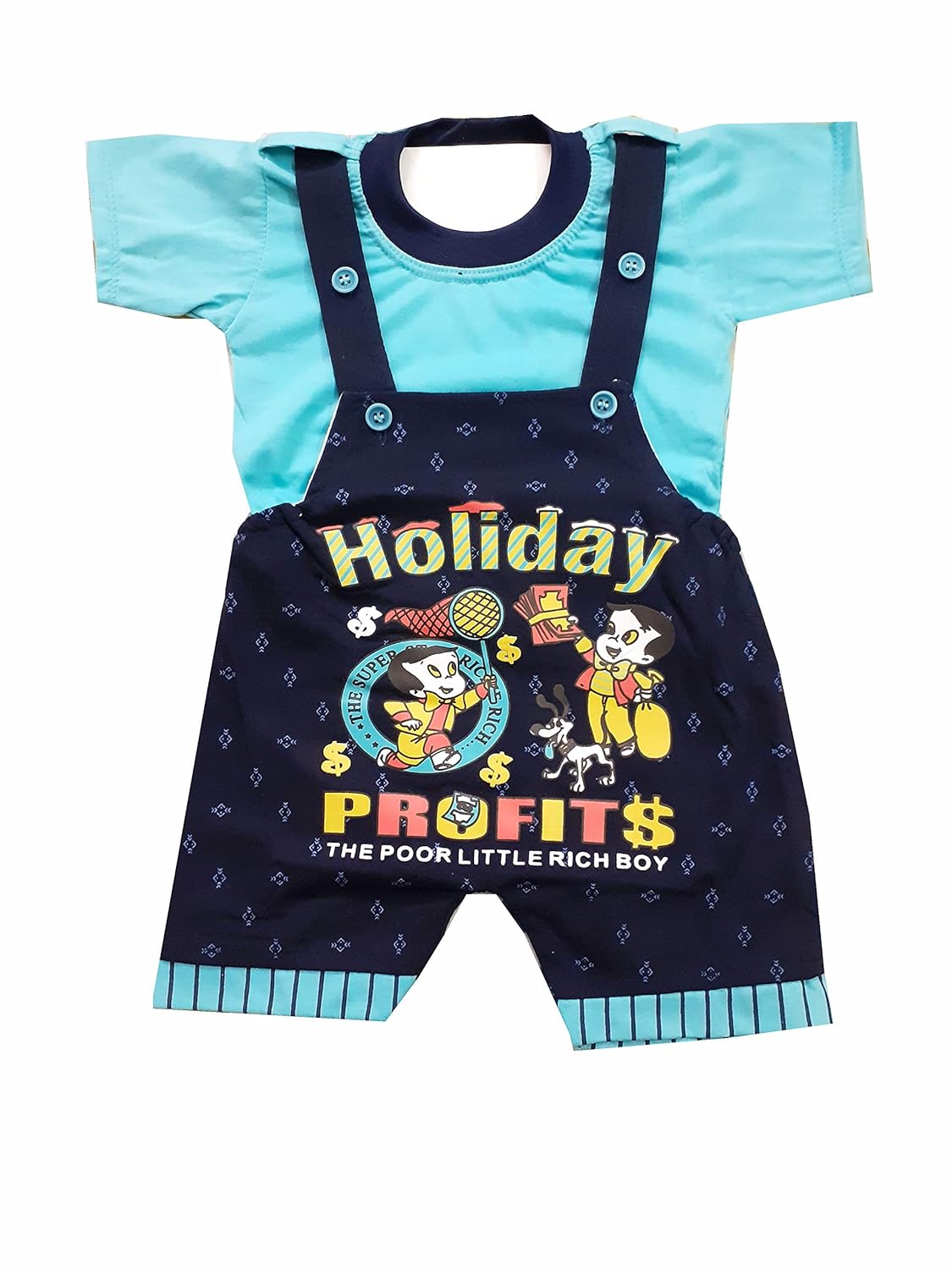 cotton dungarees baby girl