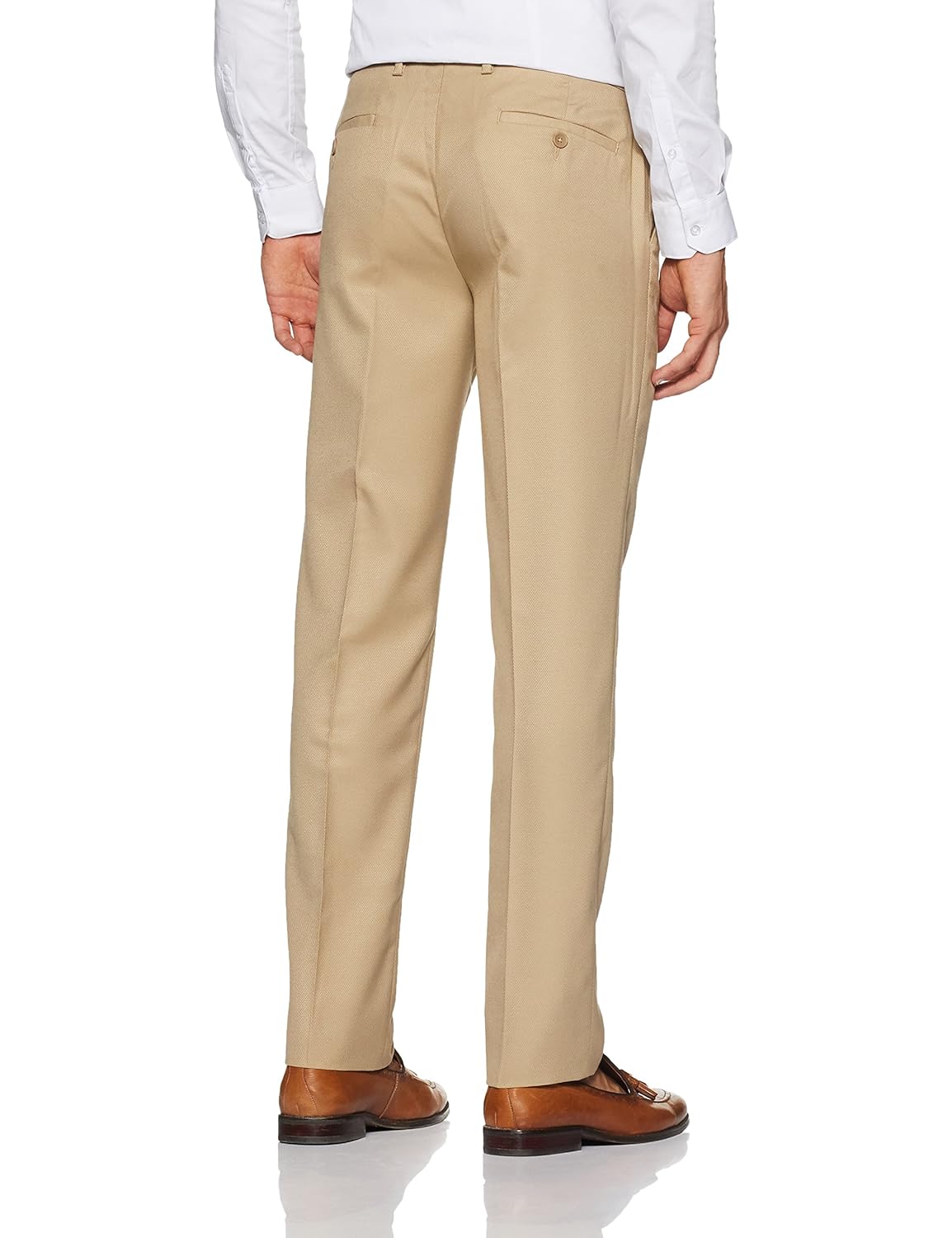 knighthood by fbb men's relaxed fit formal trousers