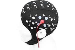 BIOTHM tDCS 10/20 Electrode Placement Head Cap Band Sponge Pads Research Kit