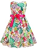 PrinceSasa Party Dress for Kids Girl 7-8 Years