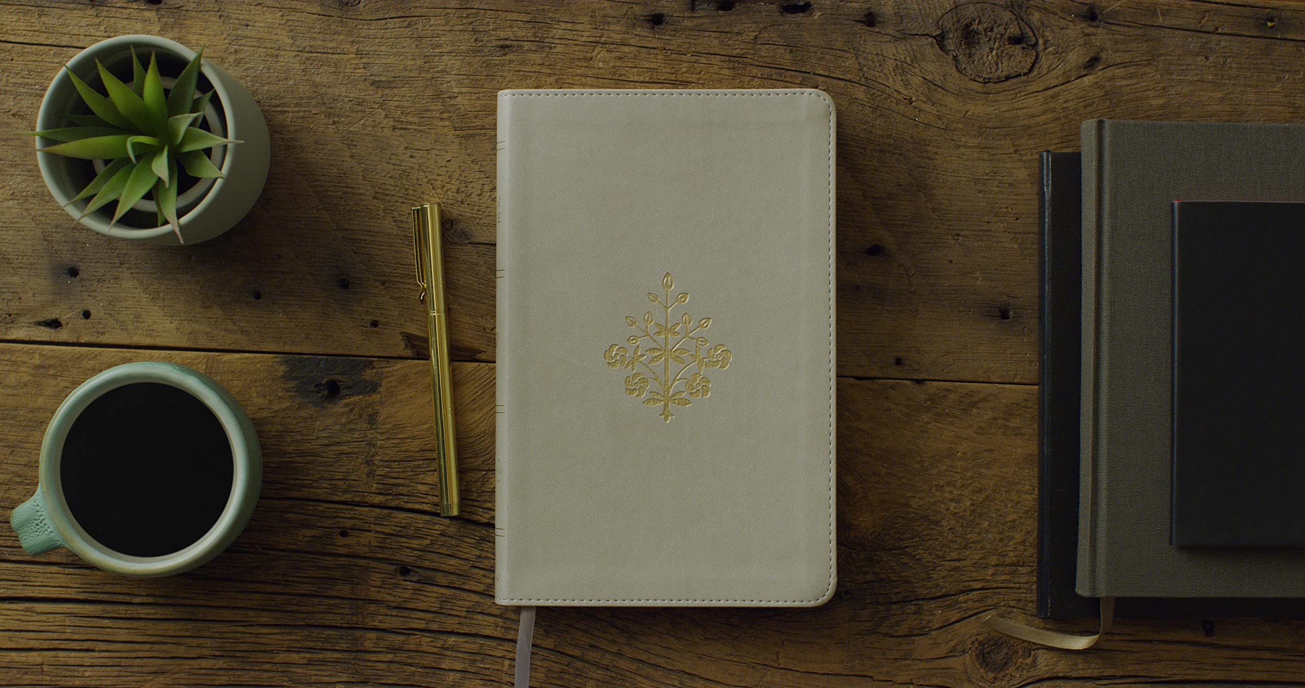 ESV Thinline Bible, Red Letter (TruTone, Stone, Branch Design): Holy Bible, English Standard Version