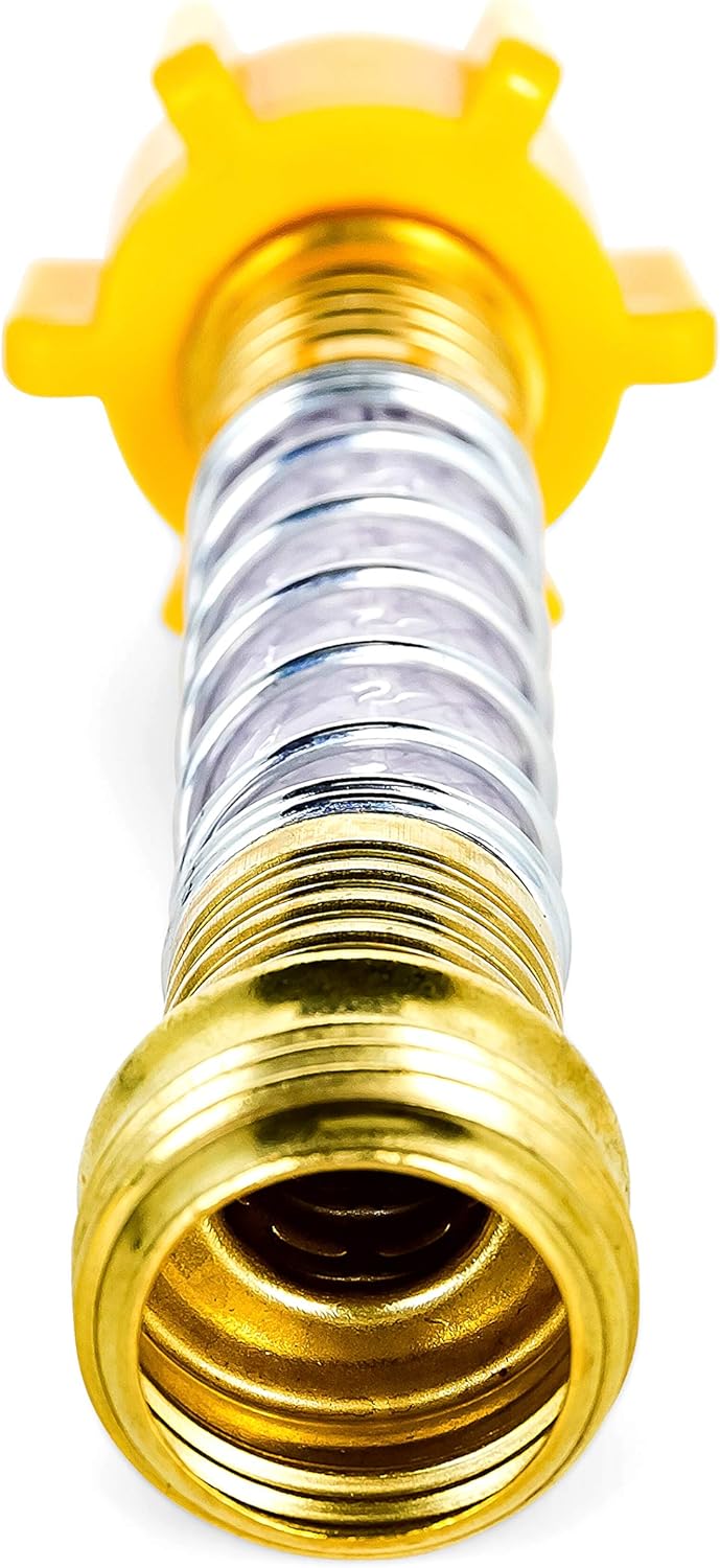 Camco Flexible Hose Protector-Eliminates Hose Crimping and Straining at Faucets and Water Connections, Creates Hose Flexibility (22703) - 22703-A: Automotive