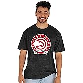 Blue 84 NBA Unisex-Adult NBA Officially Licensed Tri-Blend T-Shirt Black