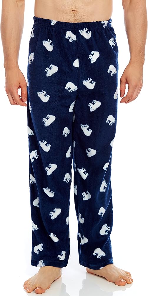 Leveret Men's Pajama Pants Fleece 