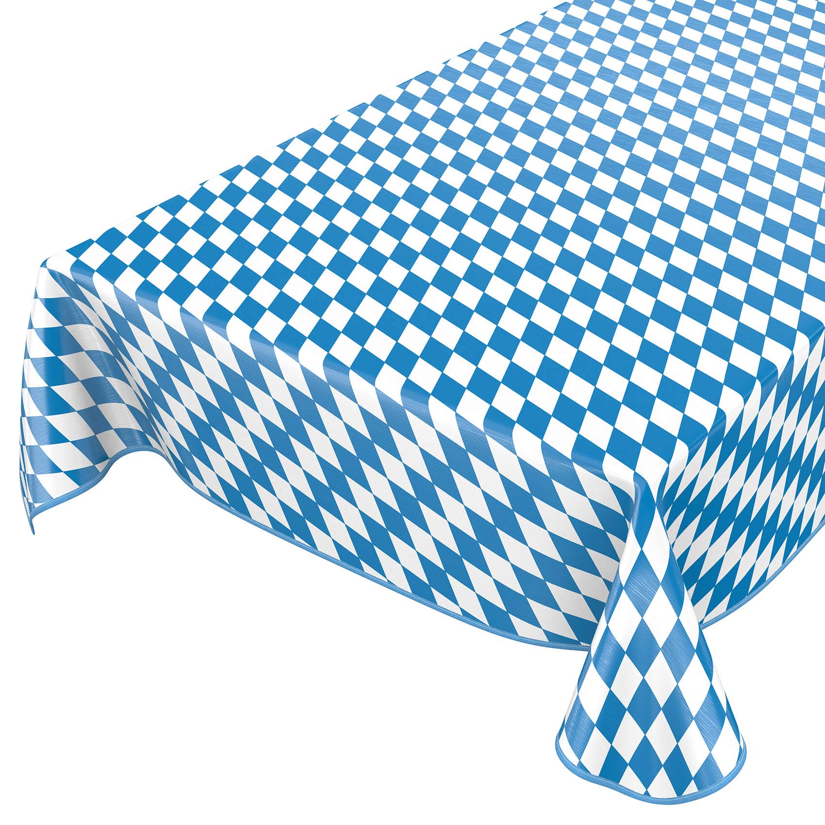 ANRO Oilcloth Tablecloth Oilcloth Tablecloth Bavarian Diamond Oktoberfest 100 x 140 cm Edged