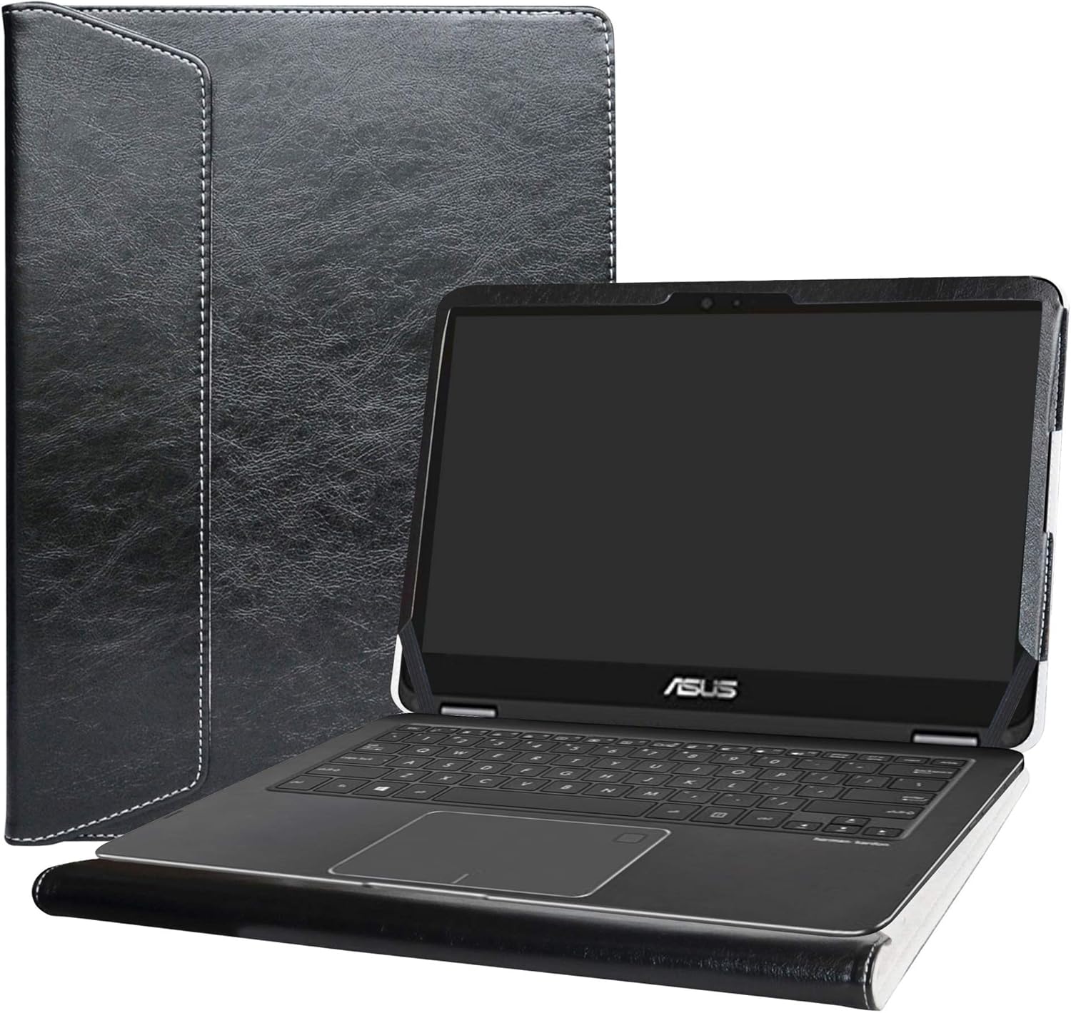 Alapmk Protective Case Cover for 13.3" ASUS ZenBook Flip UX360UA UX360CA/ZenBook UX330UA/Asus Q324UA Laptop(Warning:Not fit ZenBook UX303UA UX305UA UX310UA/Asus Q304UA),Black