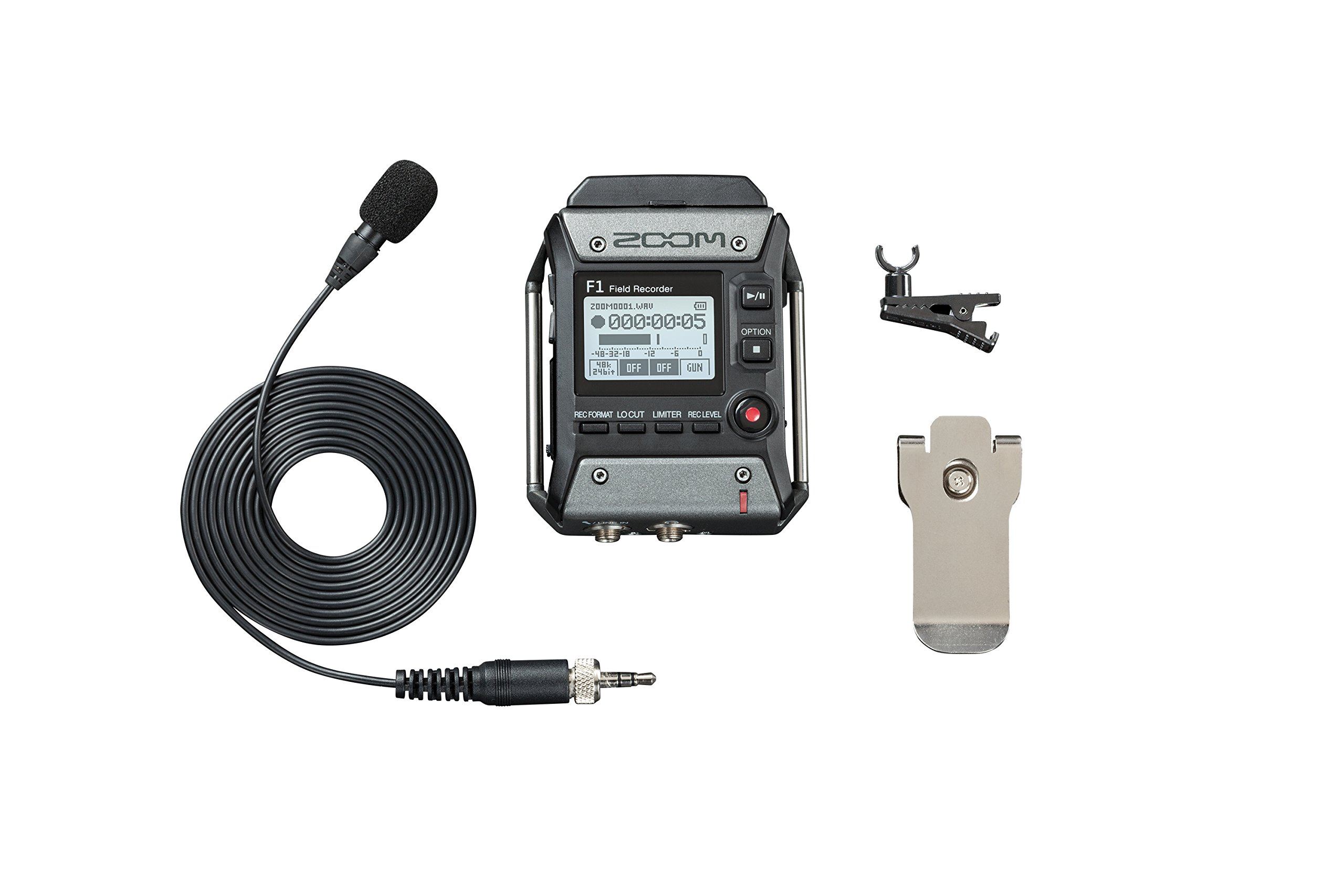 Zoom F1-LP/UK Field Recorder Plus Lavalier Mic Pack