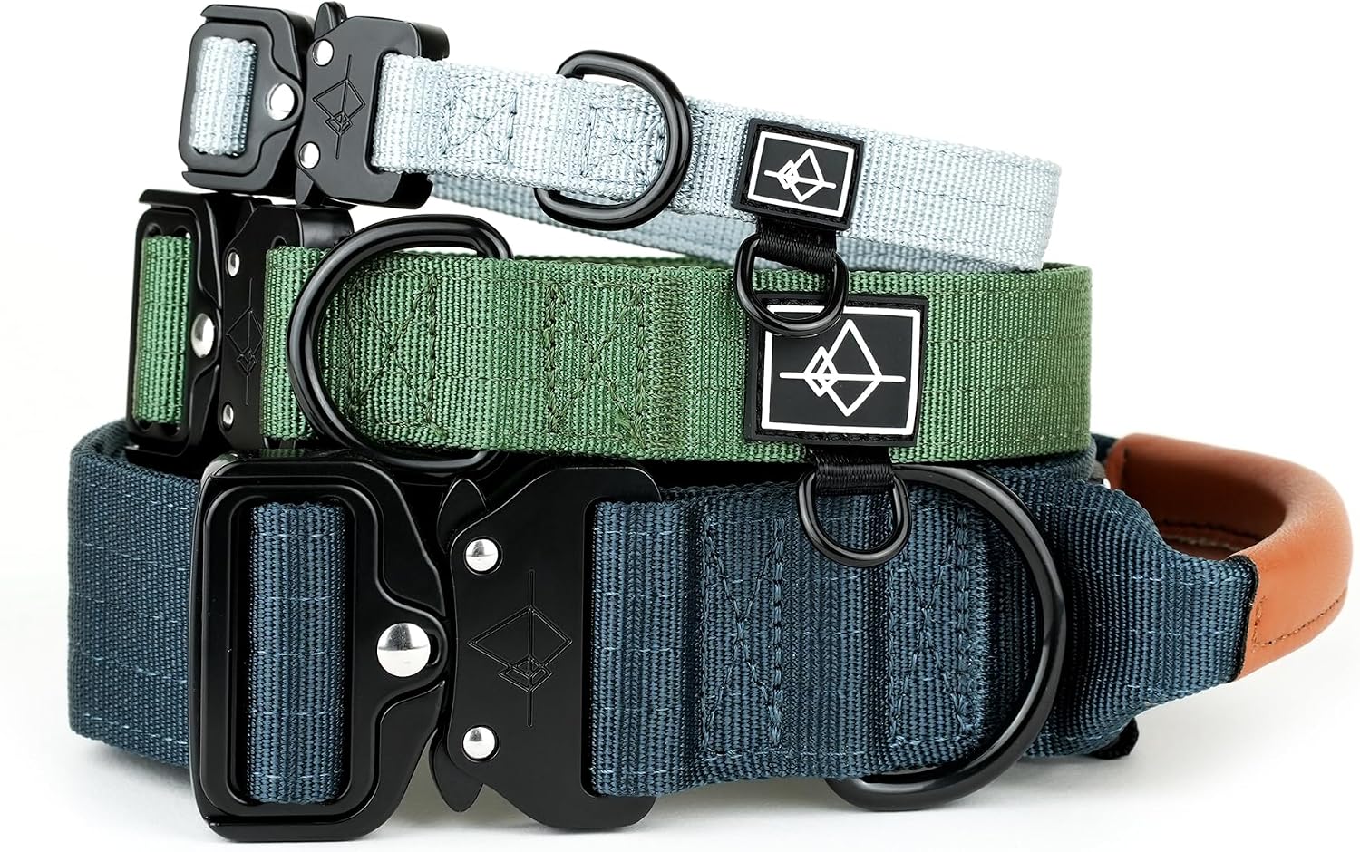 Made to ROAM Premium Dog Collar - Adjustable Heavy Duty Nylon Collar with Quick-Release Metal Buckle (Oregon Haze, Classic Size 4)