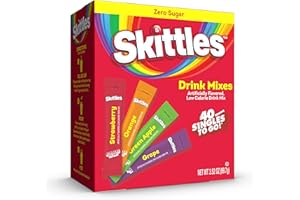 The Jel Sert Company Skittles Singles to Go Drink Mix Variety Pack, Sugar Free - 30 Sticks