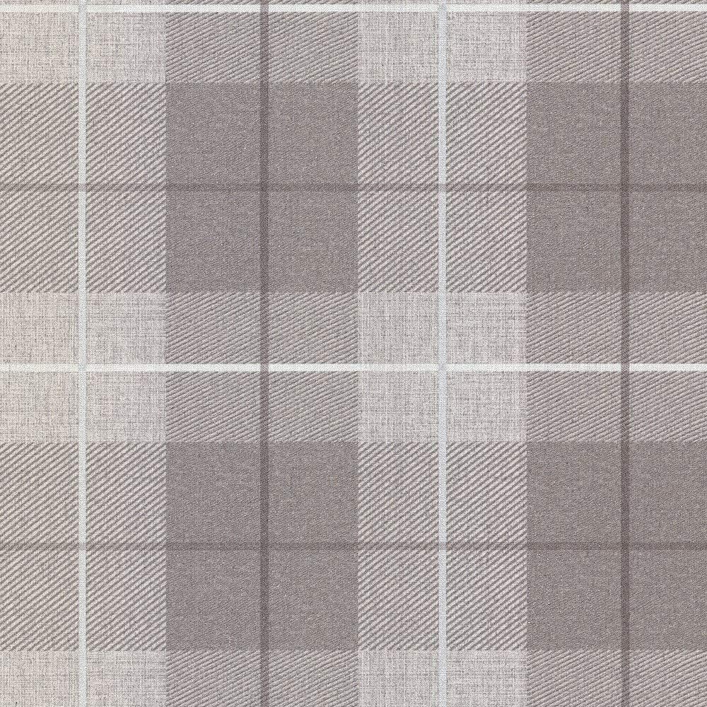 Arthouse Country Tartan Taupe Wallpaper 294903 - Paste The Wall Vinyl Check