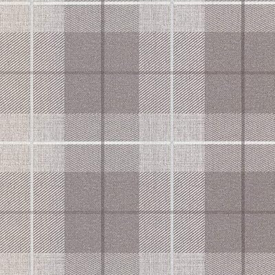 Arthouse Country Tartan Taupe Wallpaper 294903 - Paste The Wall Vinyl Check