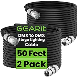 GEARit DMX to DMX Stage Lighting Cable
