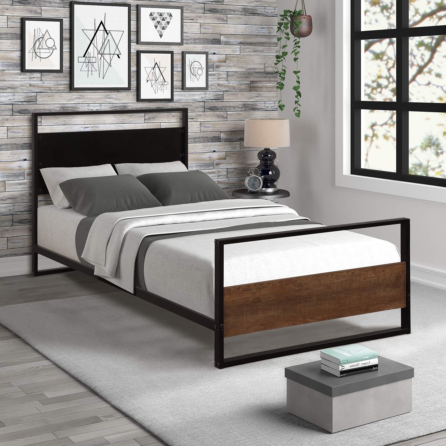 Best Twin Bed Frame Pewter
