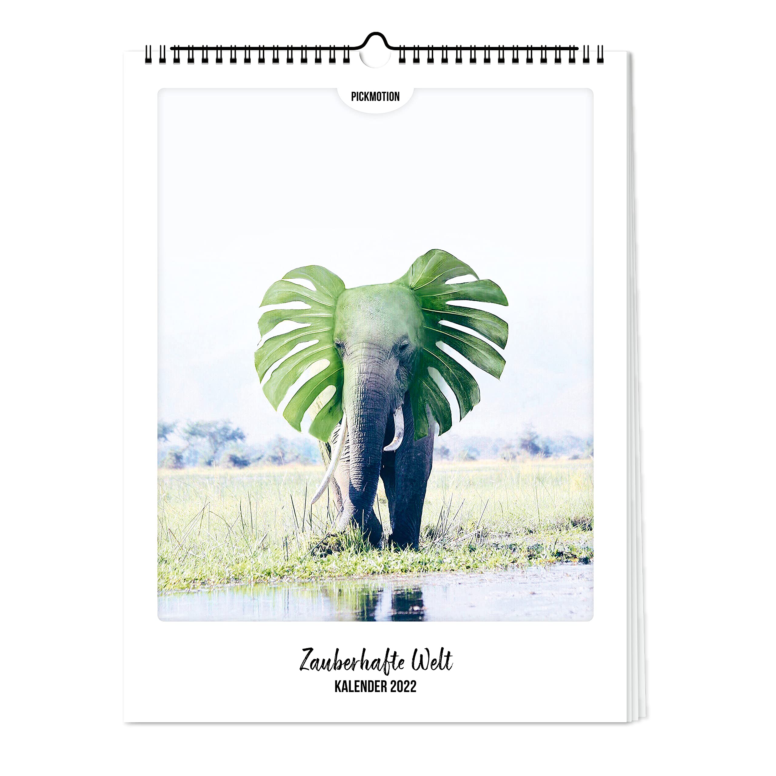 PICKMOTION Magical World Calendar Wall Calendar 2022 with Selected Instagram Photographies Creative Decoration, Planner, Gift, Wall Decoration, with Calendar Weeks and Holidays (DE/AT), KM-0101-DE