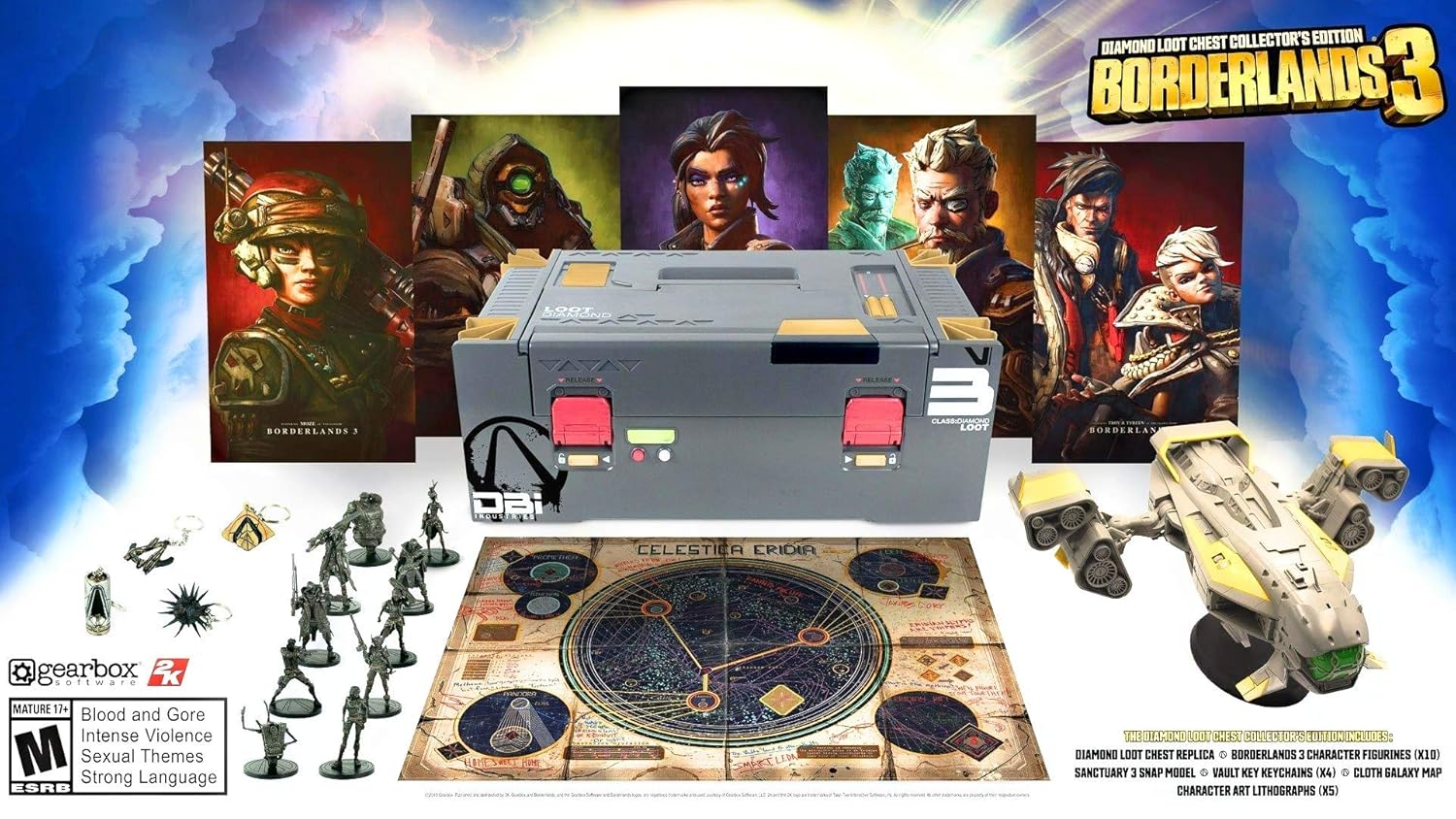 Borderlands 3 Diamond Loot Chest Collector's Edition
