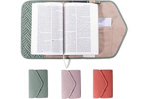 APLUFINE Reusable Book Cover With Magnet Closure - Adjustable Sleeve for Lovers Gift - Protector for Paperback and Hardcover - Pouch and Carrier