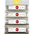 Roastika - Bundle 1 - Unroasted Coffee Bean - 4lb (pack of 4) - Sampler Pack - (BRAZIL CERRADO/COLOMBIA SUPREMO/COSTA RICA/MEXICO CHIAPAS HG EP) - Green Coffee Bean