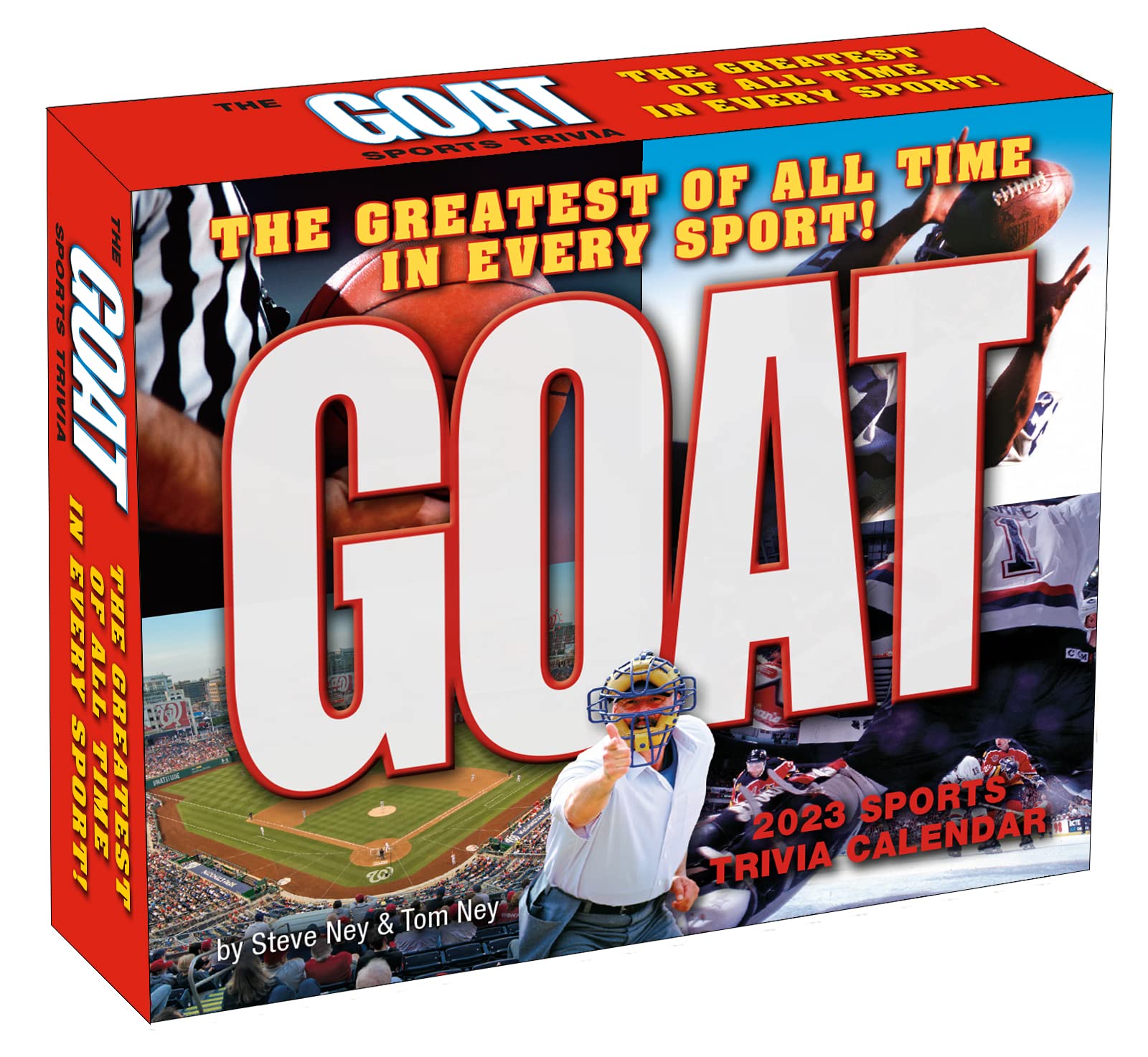 Goat Sports Trivia Calendar 2023: The Greatest of All Time in Every Sport! (BOXEDDAILY 365 DAY COMBINED)