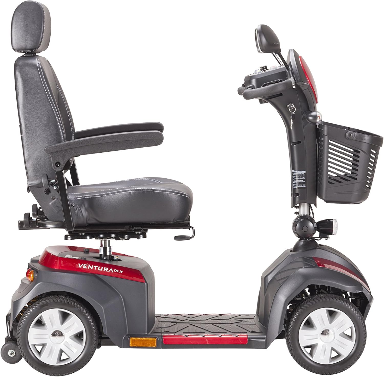 Drive Medical Ventura Power Mobility Scooter, 4 Wheel, 18" Captains Seat: Health & Personal Care