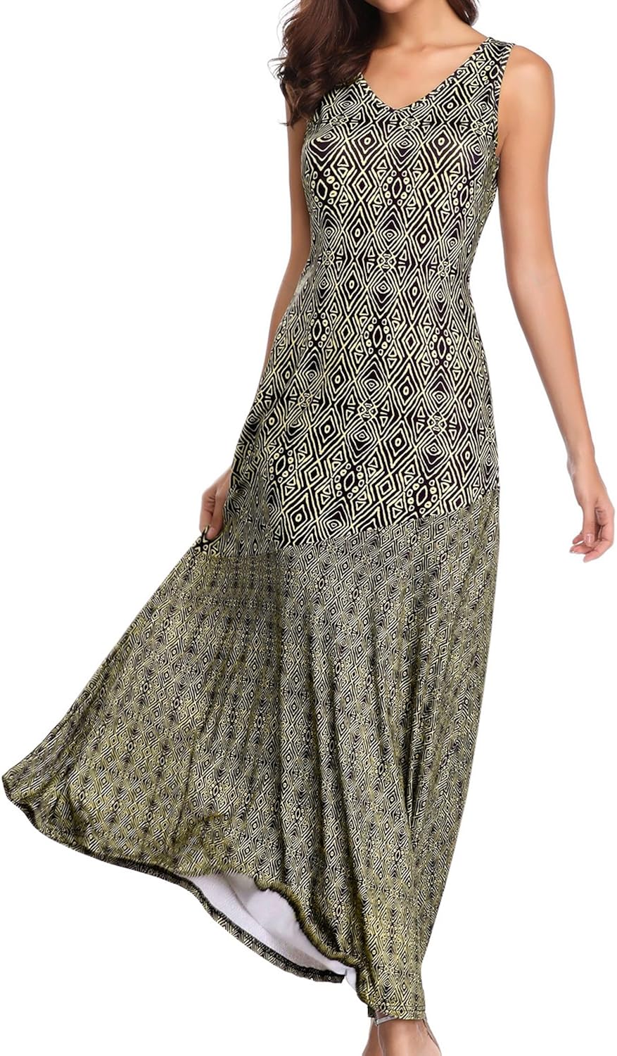 v neck sundress