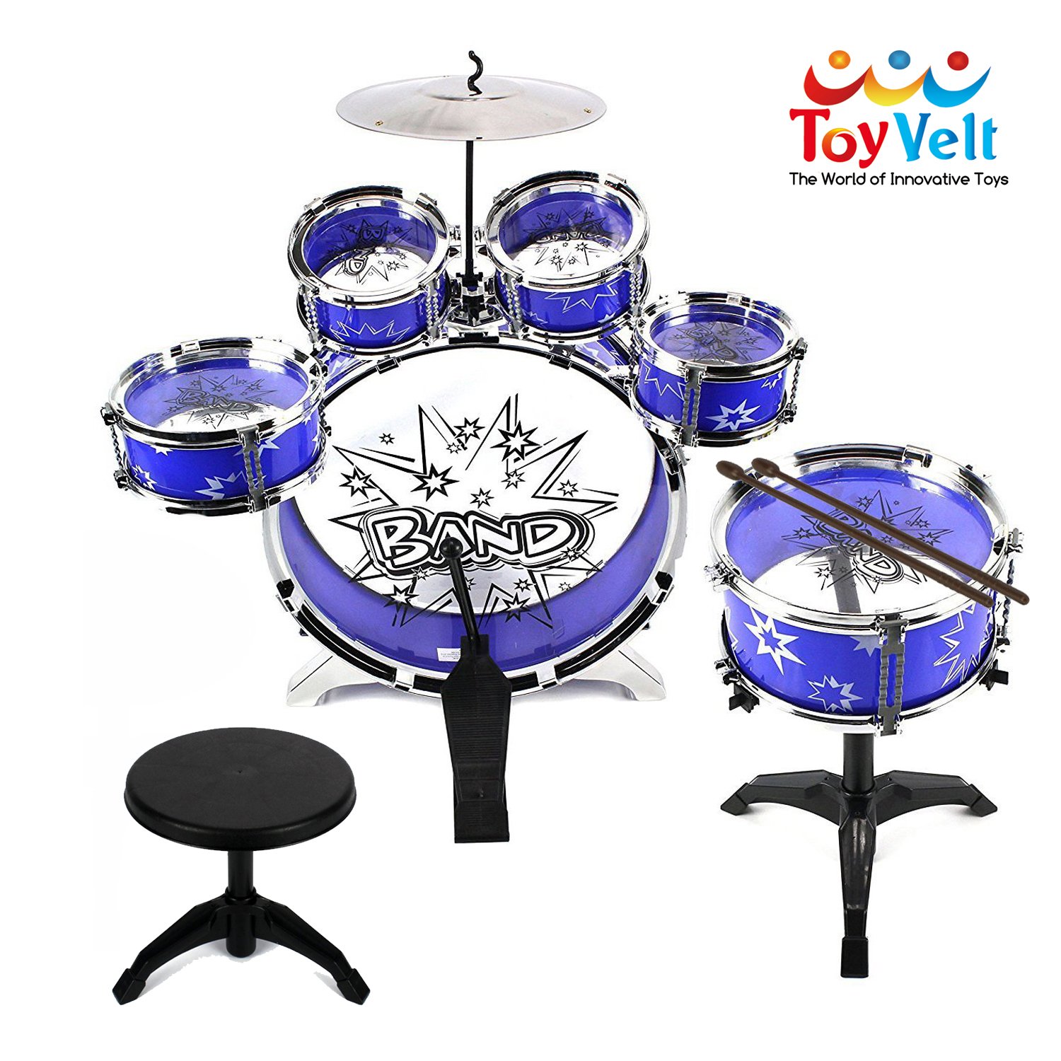 kids jazz drum set