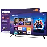 Roku 40-Inch Select Series Smart TV 2026-1080p Full HD TV - RokuTV | Flat Screen LED Television with Voice Remote, Wi-Fi &amp; Bluetooth Headphone Mode - Streaming Live Local News Sports &amp; Movies