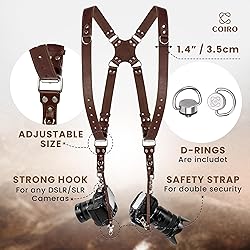 C Coiro Camera Harness for 2 Cameras – Dual