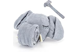 WAGORIFIC Trunk or Treat Plush Toy for Dogs, Snuffle Interactive Dog Treat Puzzle, Puppy Plush Toy, Machine Washable Dog Enrichment, Made of Recycled Materials, All Breed Sizes, Elephant