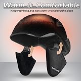 Odoland Ski Helmet with Goggles Set for Men Women Adjustable Snow Gear view 5