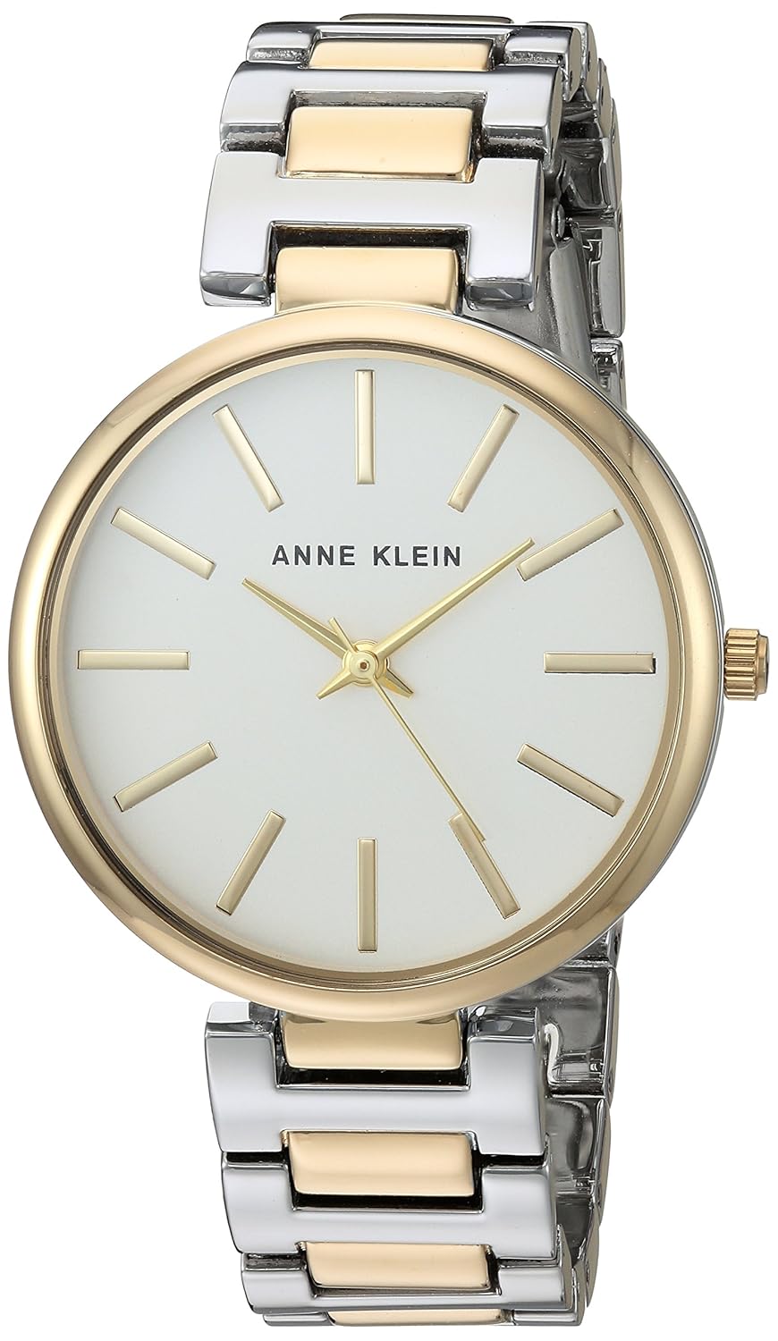 Buy Anne Klein Women's AK/2787SVTT TwoTone Bracelet Watch Online at