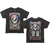 Ripple Junction Grateful Dead Men's Graphic T-Shirt Vintage Concert Tours Officially Licensed