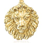 Ross-Simons Italian 14kt Yellow Gold Lion Slide Pendant