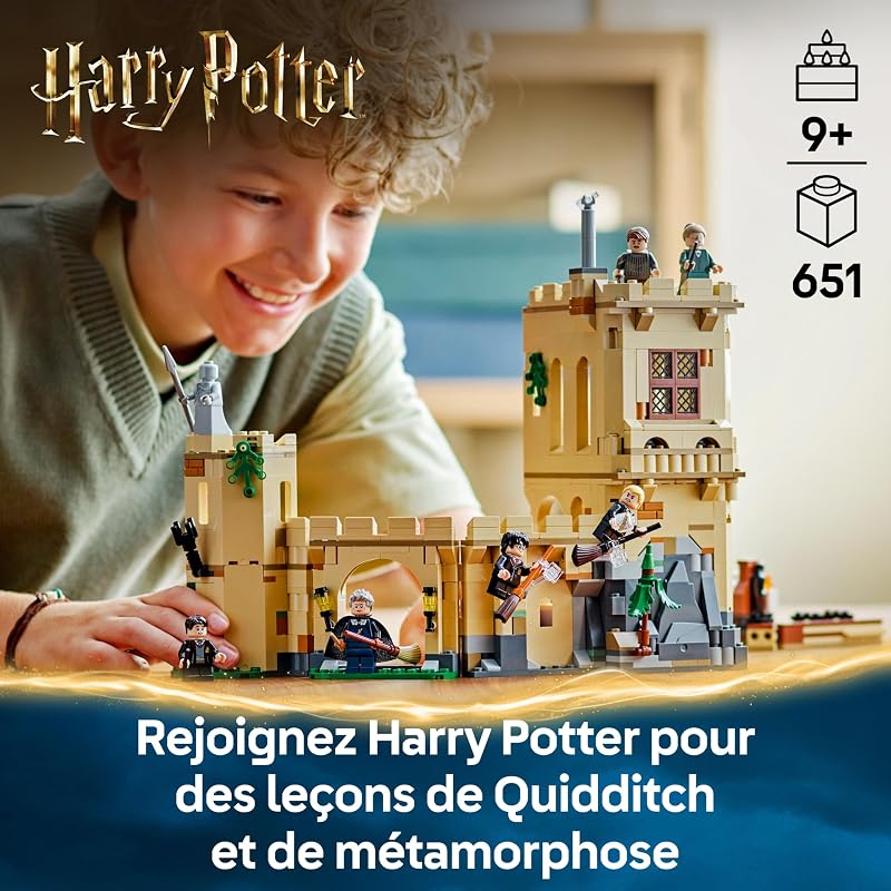 Harry Potter Le château de Poudlard : Les Cours de vol 76447