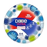 Dixie Ultra 8.5in Paper Plates, 64 Count