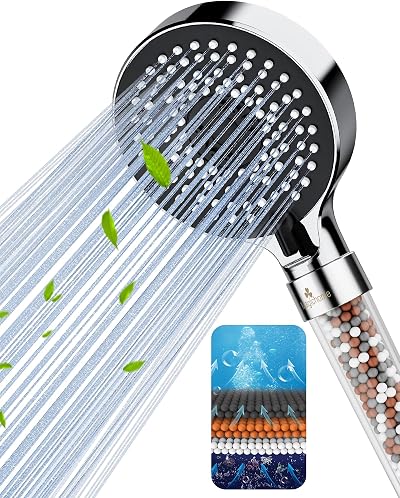 Magichome Filtered High Pressure Shower Head 5 Modes Universal G1/2