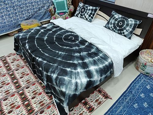 Amazon Com Shibori Bohemian Doona Duvet Cover Tie Dye Quilt