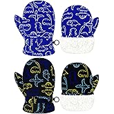 Olreco Baby Toddler Mittens Waterproof Toddler Snow Gloves Infant Baby Mittens Winter Kids Ski Gloves for Boys Girls