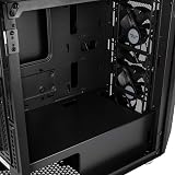 Kolink Citadel Mesh Micro ATX Case Black Tempered Glass Full Mesh Front view 8