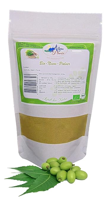 Neem Pulver - BIO - 200 g auch Niem pulver bekannt