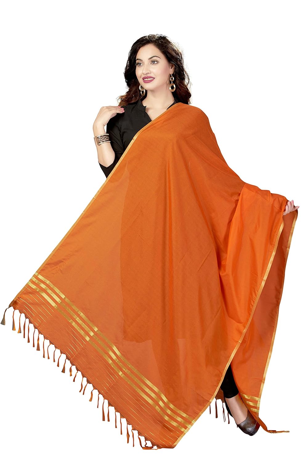 rani saahiba women's art silk dupatta