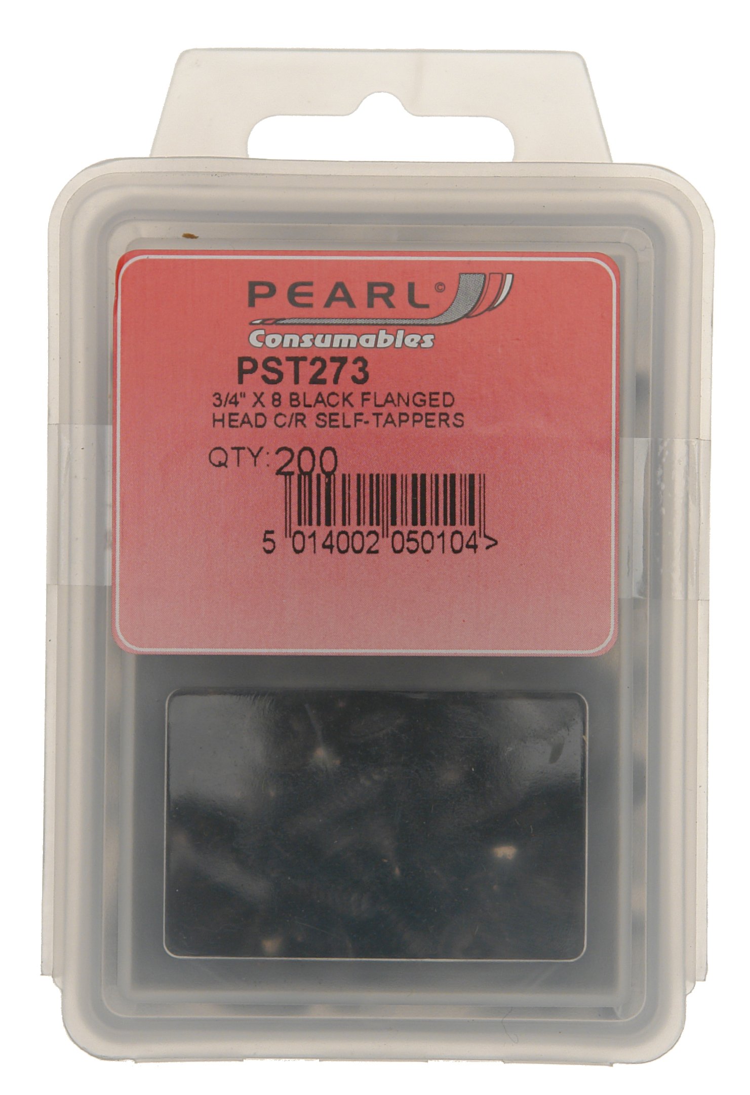 Pearl PST273 8 x 3/4-inch Screw Set- Black Ab (Pack of 200)