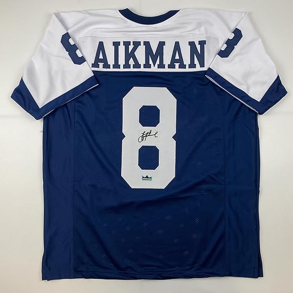 NFL アメフト AIKMAN 8 ホワイト シャツ 71uLPgc0eNL._UY1000_.jpg