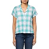 Eddie Bauer WP SS Packable Camp Shirt Sea Green