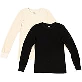 Fruit of the Loom Men's Classic Midweight Waffle Thermal Underwear Crew Top
