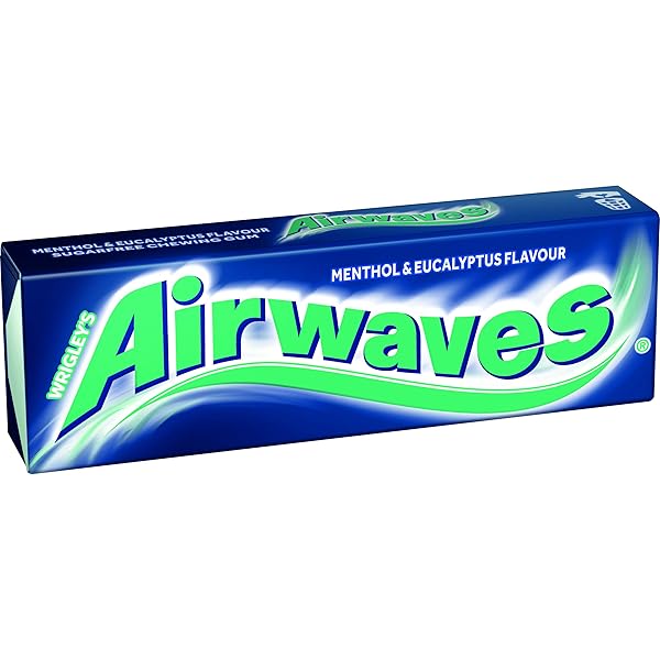 AIRWAVES MENTHOL & EUCALYPTUS SUGARFREE GUM 10 PELLETS – PACK OF 30