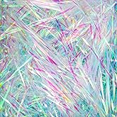 Zwish 150 Grams / 5.3 Oz Sparkly Easter Grass Iridescent Film PP Hamper Shreds & Strands Shredded Crinkle Confetti for Gift Wrapping & Basket Filler Wedding Birthday Bridesmaid